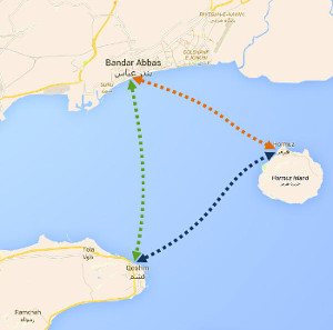 Ferryboat routes